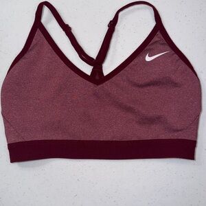 Nike Women's Burgundy Sports Bra